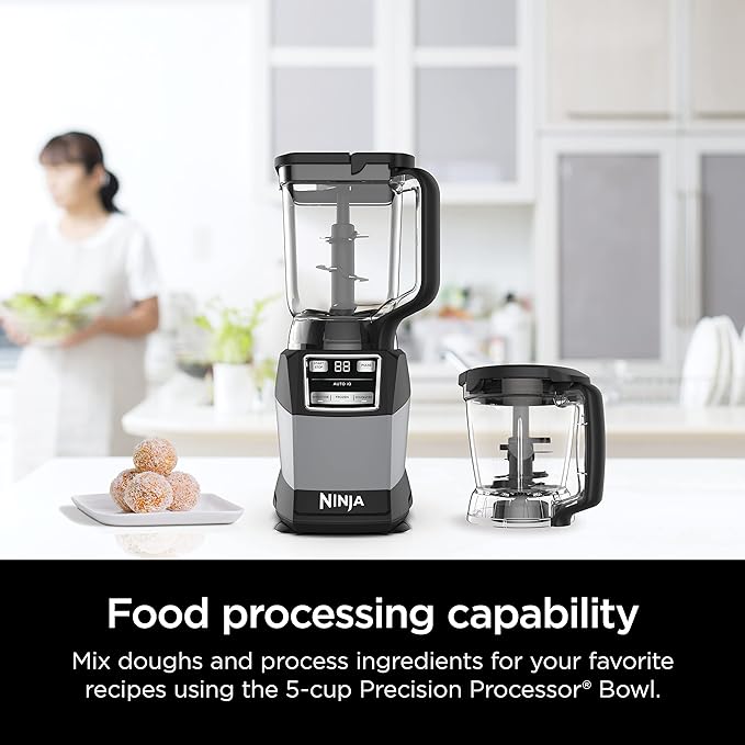 Ninja Blender/Food Processor with Auto-level of intelligence AMZ493BRN