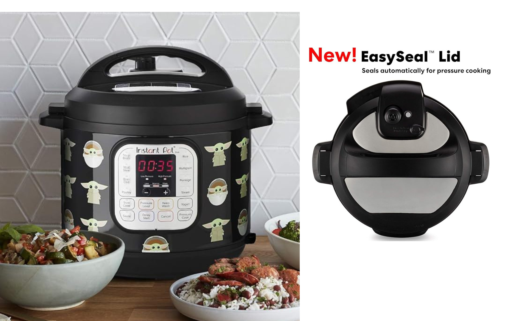 Instant Pot Star Wars 6Qt Duo Little Bounty, Black