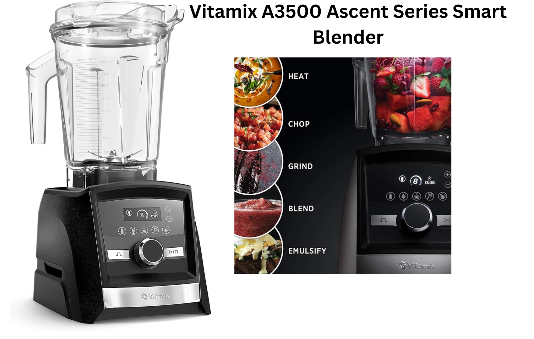 Vitamix A3500 Ascent Series Smart Blender: Elevating Your Culinary Experience