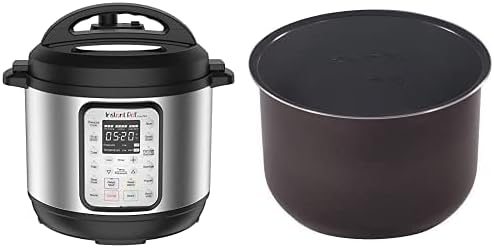 Instant Pot Duo Plus 9-in-1 Electric Pressure Cooker and Ceramic Inner Cooking Pot 