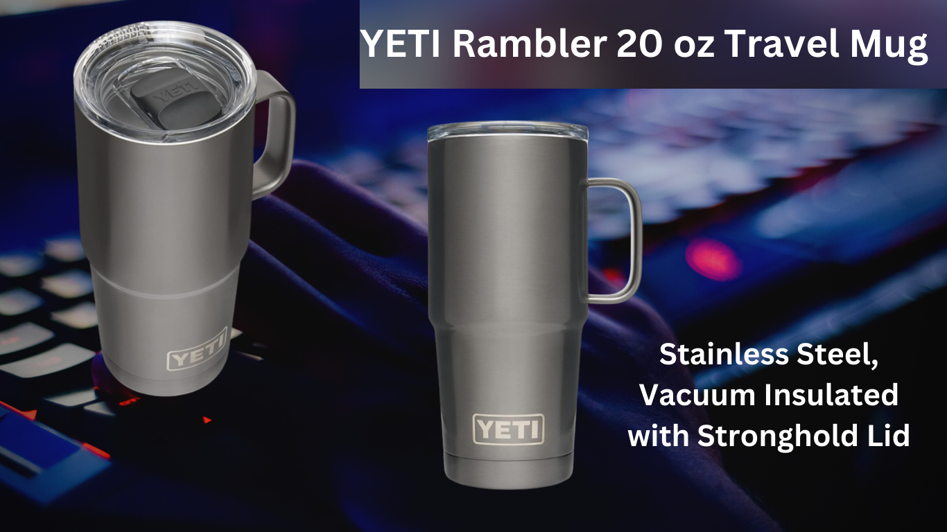 YETI Rambler 20 oz Travel Mug – Elevate Your Beverage Experience!