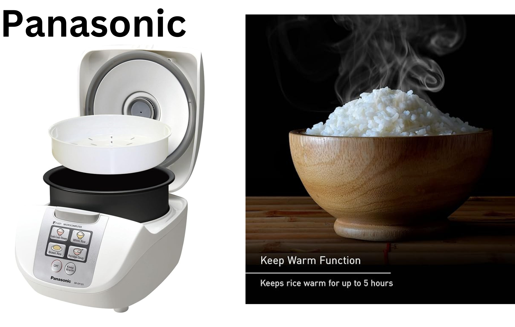 Panasonic 5 Cup (Uncooked) Rice Cooker: A Culinary Marvel with Fuzzy Logic