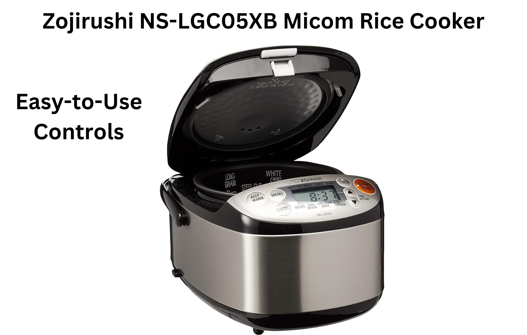 Zojirushi NS-LGC05XB Micom Rice Cooker 