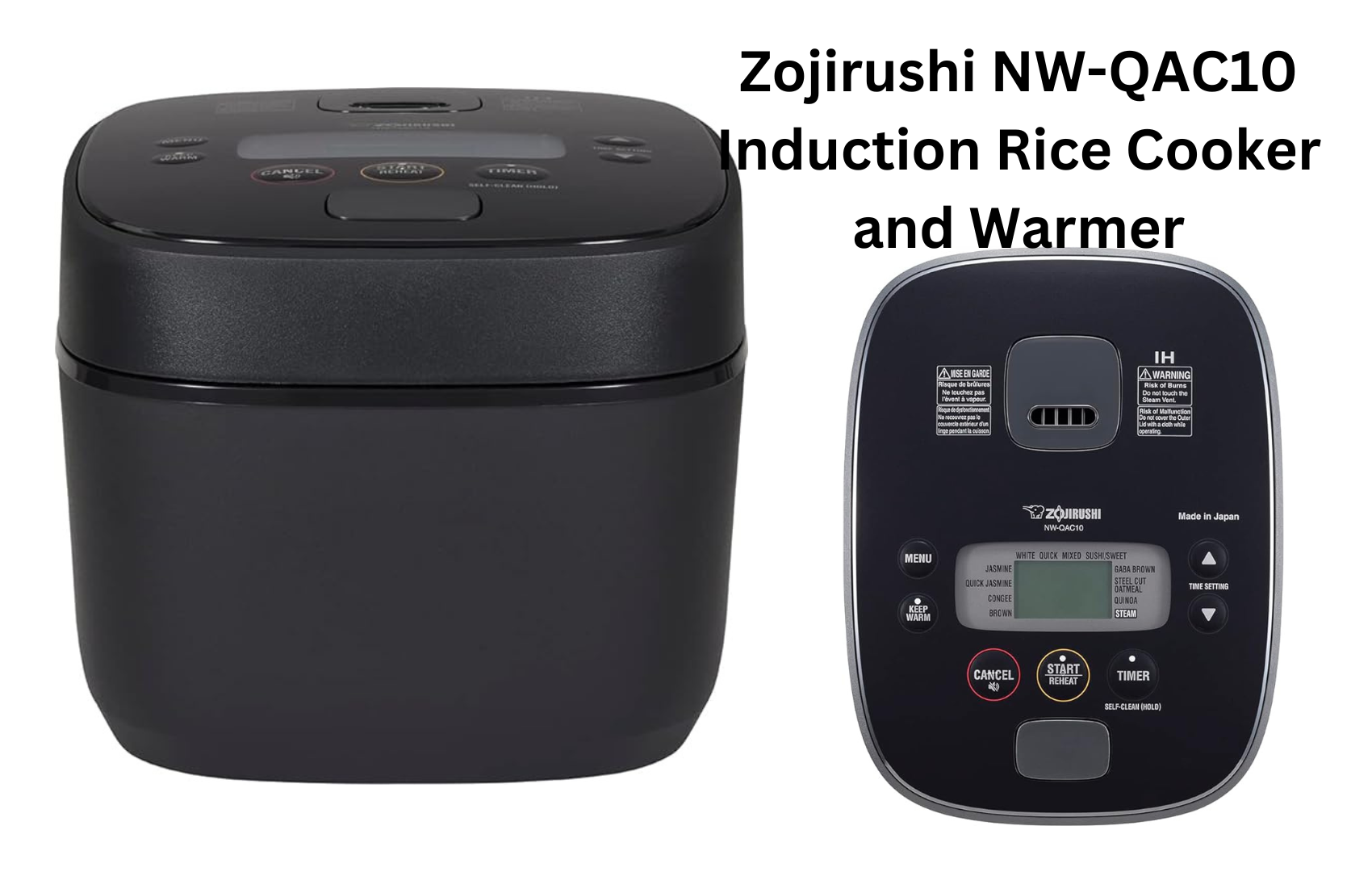 Zojirushi NW-QAC10 Induction Rice Cooker and Warmer