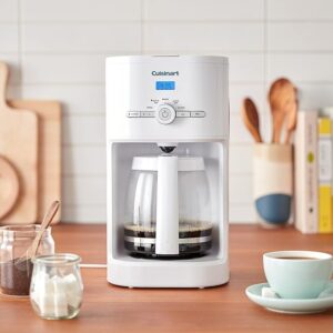 Cuisinart DCC-1120: Elegant White 12-Cup Programmable Coffee Excellence