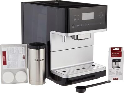  Miele CM6350 Countertop Coffee Machine, Medium, 8 Cups, Obsidian Black