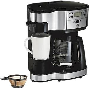 Hamilton Beach 2-Way Programmable Coffee Maker: Versatile Brewing Solution