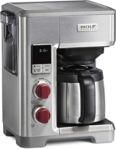 The Wolf Gourmet Programmable Coffee Maker System