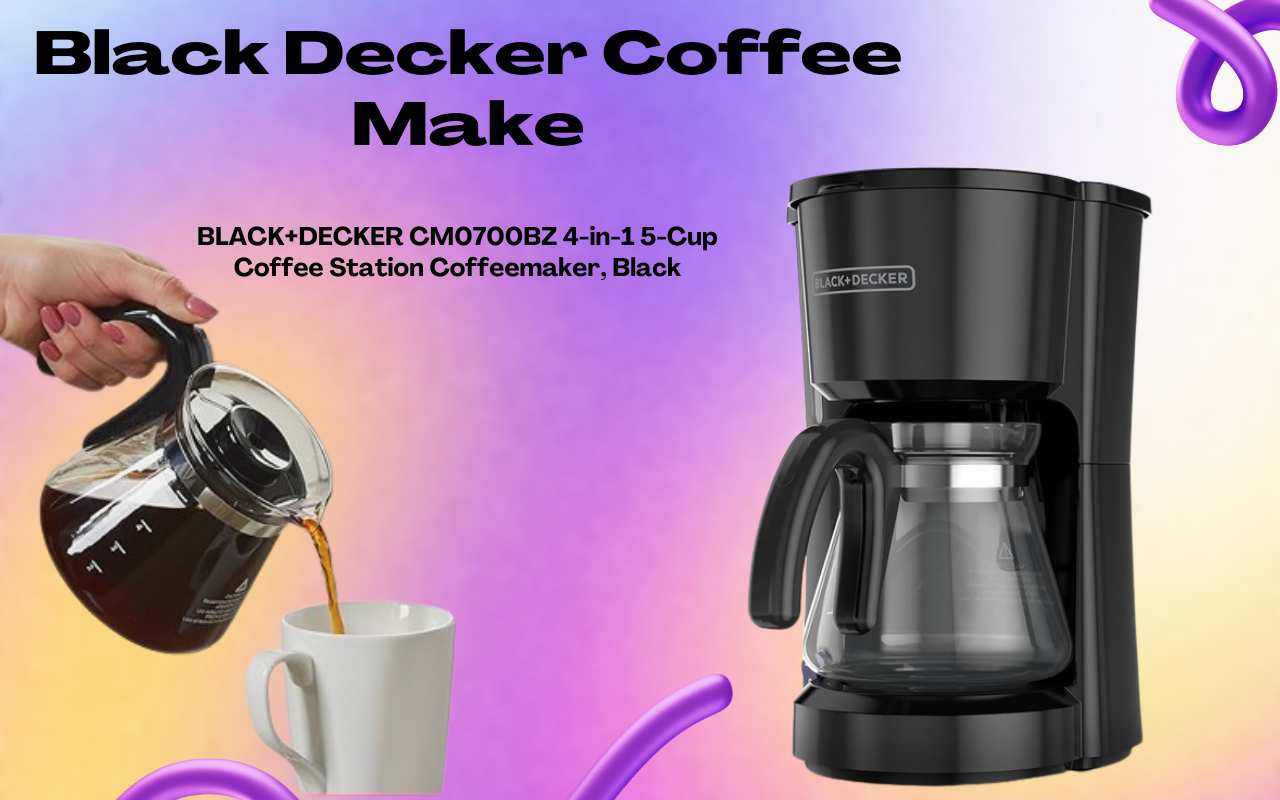 Brewing Brilliance Unveiling the Black Decker Coffee Make