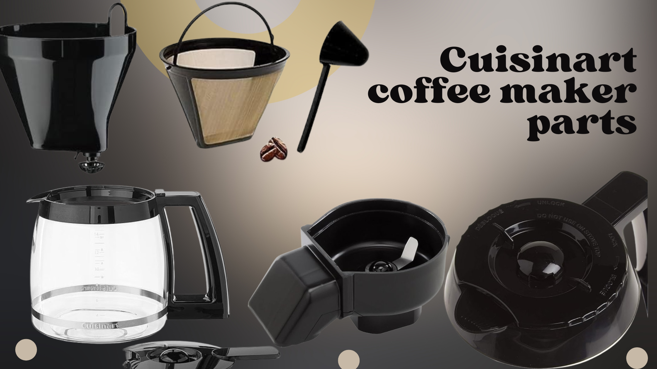 cuisinart coffee maker parts