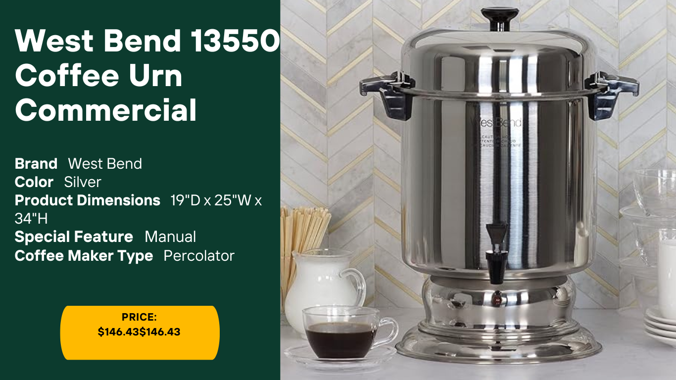 West Bend 13550 Coffee Urn Commercial