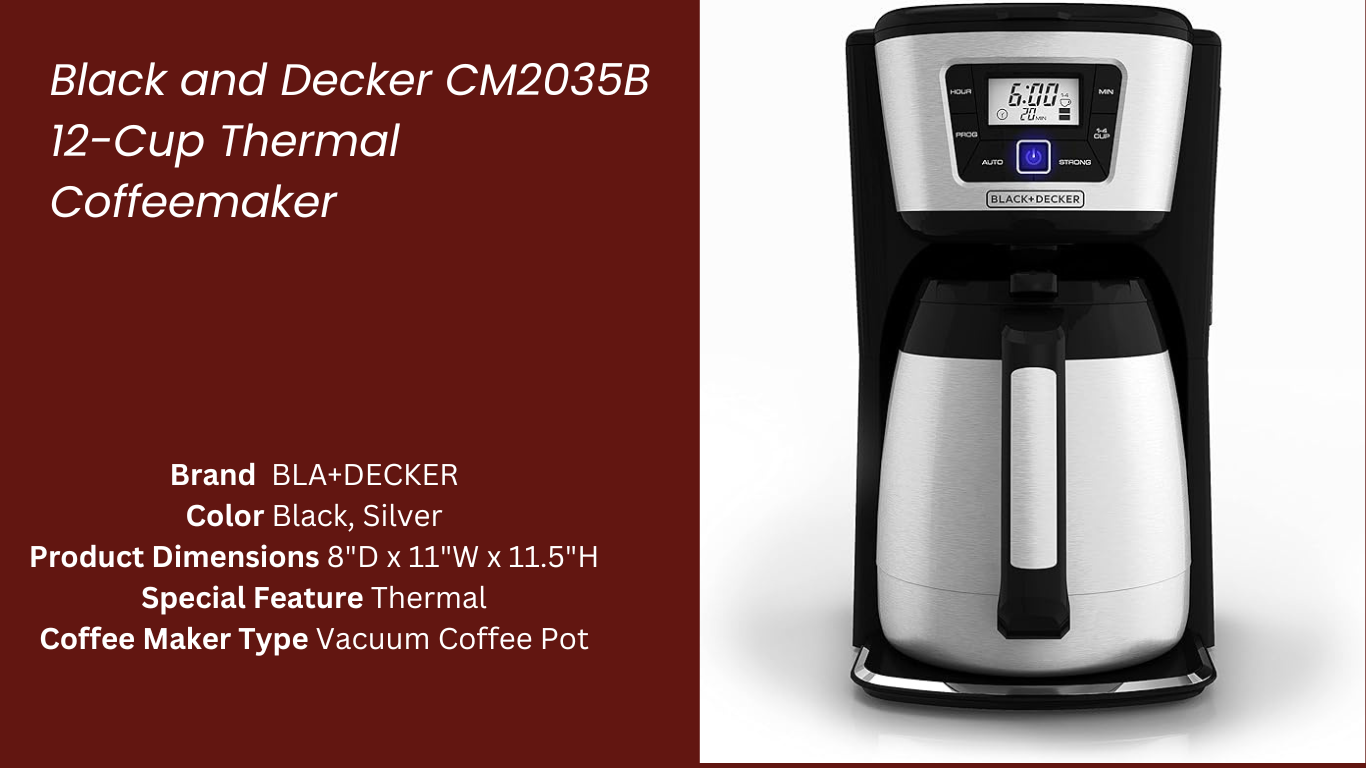 Black and Decker CM2035B 12-Cup