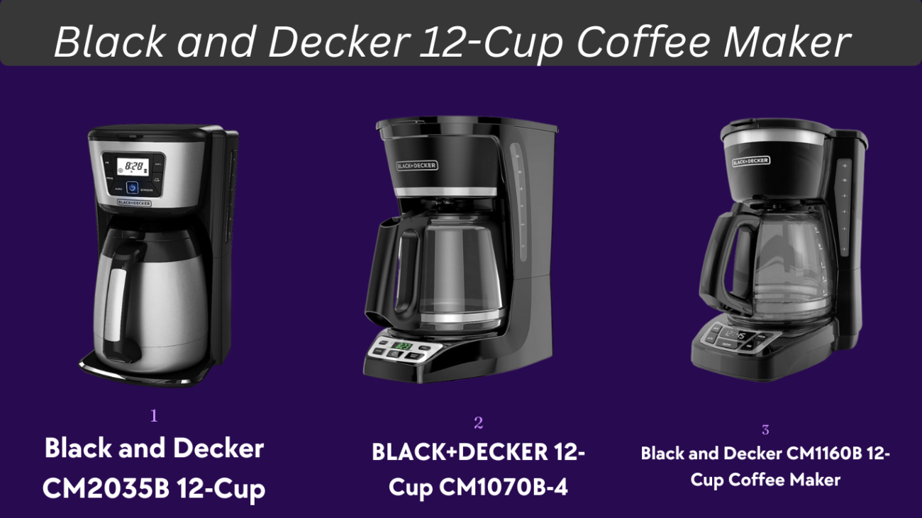 Black and Decker 12-Cup Coffee Maker