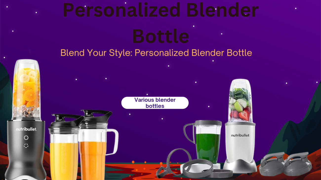 personalized blender bottle