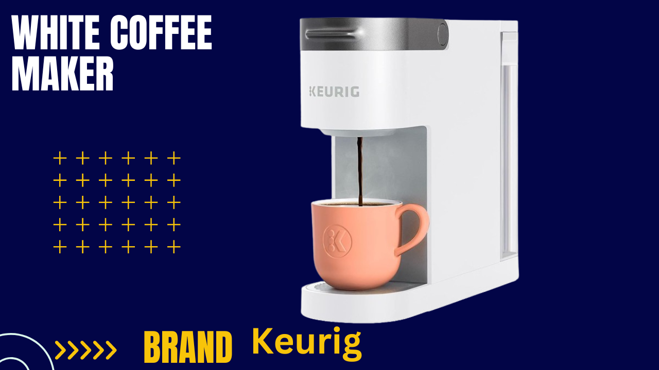 Keurig K-Slim: Stylish White Coffee Maker with Multistream Tech